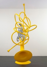 Claes Oldenburg and Coosje van Bruggen. French Horns, Unwound and Entwined, 2005. 350 x 140 x 170 cm. &copy; 2005 Claes Oldenburg and Coosje van Bruggen. Photo courtesy the Oldenburg van Bruggen Studio and Pace.