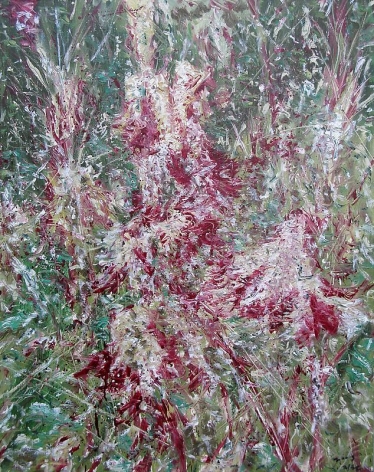 Jiwon Kim. Mendrami, 2009. Oil on linen, 91 x 73 cm. Courtesy of the artist &amp;amp; PKM Gallery.