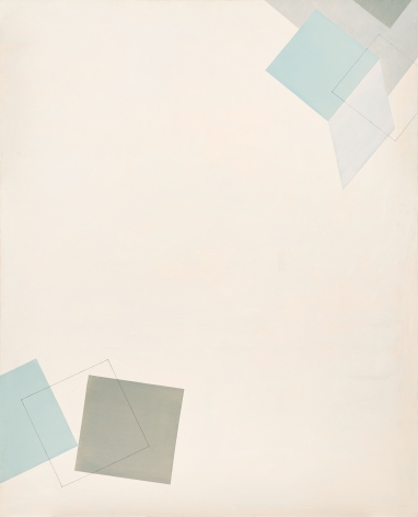Suh Seung-Won, Simultaneity 80-112, 1980, Oil on canvas, 162 × 130 cm, Courtesy of the artist & PKM Gallery.