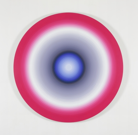Yan Lei.&nbsp;Color wheel-K1, 2019.&nbsp;Acrylic on canvas, diameter 180 cm. Courtesy of the artist &amp;amp; PKM Gallery.&nbsp;