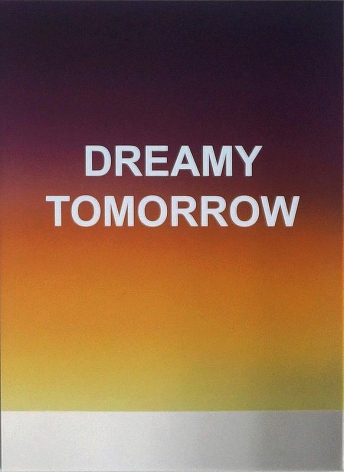 Wonwoo Lee. DREAMY TOMORROW, 2016. Paint on stainless steel, 54 x 40 cm. Courtesy of the Artist &amp;amp; PKM Gallery.