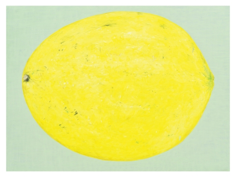 Kim Jiwon, 레몬 l𝘦𝘮𝘰𝘯, 2021. Oil on linen, 112x145.5cm.&nbsp;Courtesy of the artist and PKM Gallery.