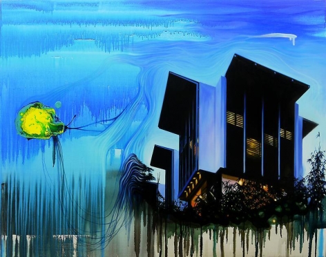 Noori Lee. House 38 (The Host), 2011. Oil &amp;amp; acrylic on canvas, 120 x 150 cm.&nbsp;Courtesy of the artist &amp;amp; PKM Gallery.