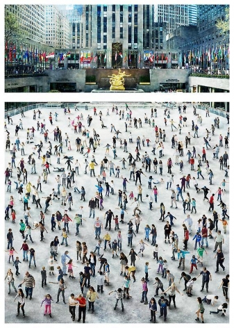 Sangbin IM. People- Rockerfeller, 2010. Lambda print, 47.6 cm x 121.9 cm / 102.2 cm x 121.9 cm, Edition of 5 + 3AP.