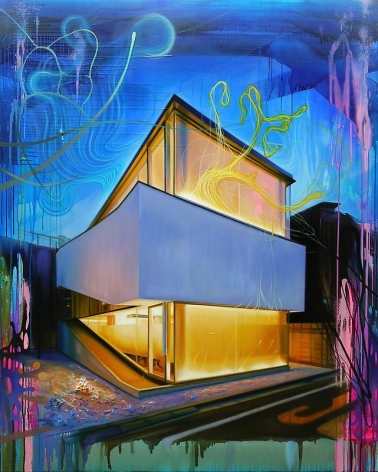 Noori Lee. House 36 (the host), 2010-11.&nbsp;Oill &amp;amp; acrylic on canvas, 150 x 120 cm.&nbsp;Courtesy of the artist &amp;amp; PKM Gallery.