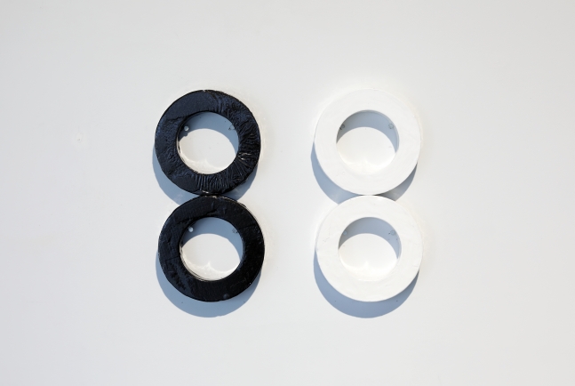 88 2020 4 painted Ferrita ceramic ring magnets